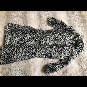 Cheetah print dress